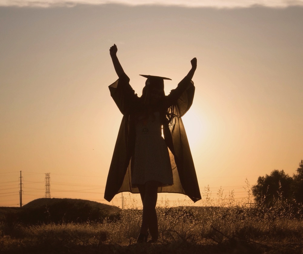Graduation card front photo